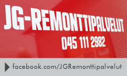 JG-Remonttipalvelut logo